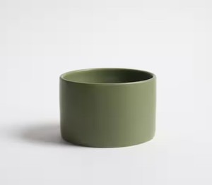 Recipiente de Cerámica Mate Clásico para Velas, Resistente al Calor, Pared Gruesa, Acabado Liso, Duradero, Reutilizable, Decoración para el Hogar, Soporte para Mecha de Madera - Product Image 5