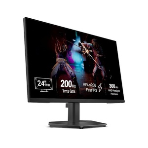 Monitor para juegos FHD IPS de 23.8 pulgadas, frecuencia de actualización de 200Hz, marcos estrechos en 3 lados, 1ms GtG, AMD FreeSync Premium, HDR 10, 300 nits, contraste de 1000:1. - Product Image 1