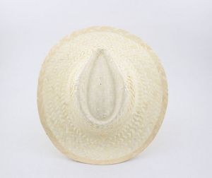 Sombrero de paja de ala ancha estilo resort con protección UV perfecto para ropa de playa ofrecida en grandes cantidades al por mayor - Product Image 5