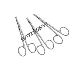 Tijeras para tendones curvadas STEVENS Sharp/Sharp 10,5 CM Microcirugía Acero inoxidable Fabricado con AISI 420 de fuente confiable - Product Image 2