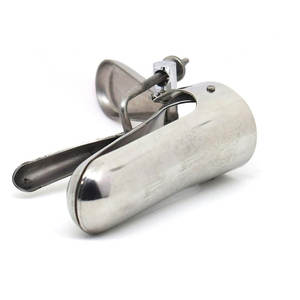 Grave Vaginal Speculum <b>Small</b> Medium Large Stainless Steel Gynecology Exam Instrument Reusable Duckbill Vaginal Retractor Profess - Product Image 1