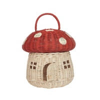 Nouvelle Tendance Maison Champignon Métallique Design Personnalisé OEM Couleurs Variées Maison de Poupée Contes de Fées Jeu d'Imitation 2-4 Ans Vietnam