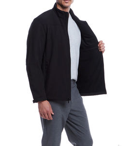 Chaqueta Softshell para Hombre, Resistente al Agua, Cortavientos, Transpirable, para Trabajo al Aire Libre y Senderismo, Duradera, Cálida, Ligera, Ajuste Personalizado - Product Image 4
