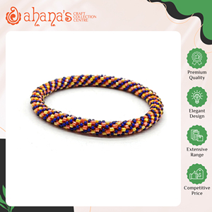 Wholesale Manufacturer Supply Best Quality Unique Design Handmade Women's Trendy High Grade Glass <b>Beads</b> Crochet <b>Needle</b> Bracelet - Product Image 2