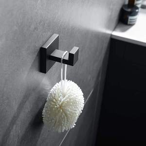 Ensemble de porte-serviettes de salle de bain moderne noir écologique Daystar Trade, support mural personnalisé en acier inoxydable, barres porte-serviettes - Product Image 3