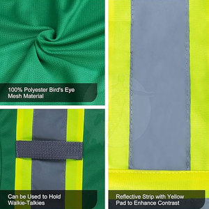 <b>Long</b> <b>Sleeve</b> High Visibility Workwear Breathable Fabric Reflective Detail Comfortable Fit For Worksite Crews Safety Shirt - Product Image 3