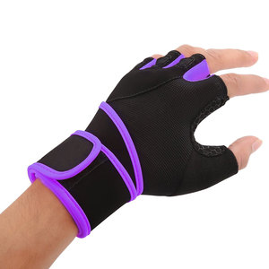 Best Quality Durable Non-Slip Waterproof Breathable Unique Design Half Finger Weightlifting Fitness <b>Gloves</b> - Product Image 6