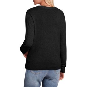 Black Wool Minimal Buttonless Knit <b>Women</b> <b>Cardigan</b> Cotton Polyester Slimmer Sleeves Open Front Casual Wear <b>Cardigan</b> - Product Image 2