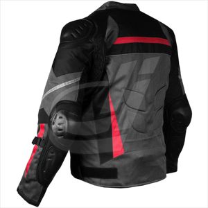 Chaqueta de motocicleta para hombre, textil, Cordura, carreras, motorista, aprobado por la CE, impermeable, todo el clima - Product Image 4