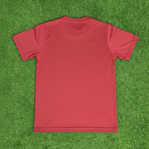 เสื้อยืดออกกำลังกายผู้ชาย ผ้าฝ้ายนุ่ม คอกลม ทรงปกติ สีพื้น รับทำโลโก้ ขายส่ง OEM จำนวนมาก - Product Image 2
