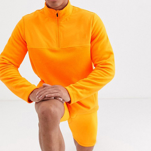 Sudadera Deportiva Naranja para Hombre INFEXION SPORTS, Corte Regular, Cuello Redondo, Estampado por Sublimación, Transpirable, Tejido de Punto, Estilo Deportivo de Verano - Product Image 4