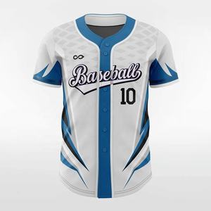 2024 hommes Sport personnalisé broderie Club maille maillot en gros personnalisé bleu sublimé Baseball pour New York équipe vêtements de sport - Product Image 6