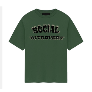เสื้อยืดพรีเมียมสำหรับผู้ชาย เนื้อผ้าคอตตอน 100% แบบอินเตอร์ล็อค คอกลม ทรงลำลอง สีพื้น ทนทาน ระบายอากาศได้ดี พร้อมลายพิมพ์ - Product Image 3