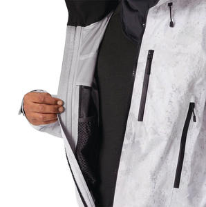 ชุดสกีแบบชิ้นเดียวสำหรับผู้ชาย พร้อมฮู้ดแบบสโนว์บอร์ด บุหนา กันลม กันน้ำ มีซิป  สำหรับฤดูหนาว - Product Image 6