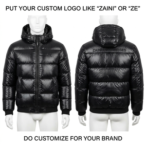 Men's 100% Polyester Shell 220 GSM Cotton Filling Camouflage Quilted <b>Winter</b> <b>Jacket</b> Green Long Hooded Windproof <b>Waterproof</b> - Product Image 1