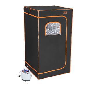 Tenda Sauna a Vapore Portatile da 1200W con Finestra Visibile, Kit Coperta Spa Personale per Detox e Relax Domestico - Product Image 1