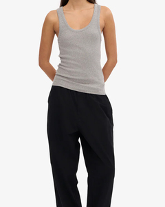 Débardeurs pour femmes en tissu toile uni, Spandex/Coton, écologiques, séchage rapide, respirants, décontractés, manches courtes - Product Image 3