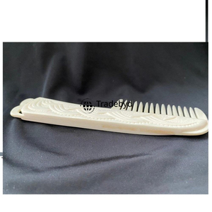 Peigne à cheveux en os de qualité supérieure Tradebyd, peigne démêlant de luxe fait à la main, accessoire de beauté pour les soins des cheveux naturels - Product Image 4