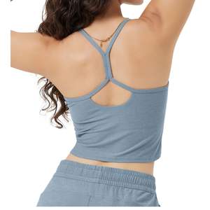 Top Deportivo Corto para Mujer, Ligero, Sin Costuras, Transpirable, para Gimnasio, Yoga y Entrenamiento, Fabricante OEM ODM Personalizado - Product Image 5