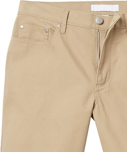 Pantalones Cortos de Mezclilla de Alta Calidad 100% Algodón para Hombre, Estilo Baggy, Ajustados, Hasta la Rodilla, de Color Sólido, Transpirables - Product Image 5