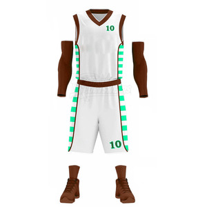 Último Estilo en Equipaciones de Baloncesto para Uso en Exteriores, Transpirables, que Absorben la Humedad, de Secado Rápido, Material Suave, Ropa Deportiva, Logotipo Personalizado, Entrenamiento - Product Image 2
