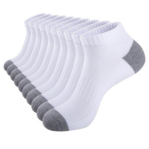 Chaussettes basses personnalisées avec logo pour hommes et femmes, chaussettes de sport en coton sans couture, respirantes, avec bord élastique, confortables - Product Image 2