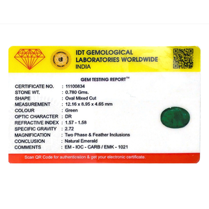 Premium 3.9 Carat Natural Zambian Emerald Loose Gemstone Emerald Cut 8x10mm for Fine Jewelry - Product Image 4
