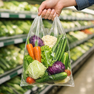 Bolsas de Plástico LDPE para Llevar Comida al por Mayor, Grado Alimenticio, Transparentes, Reutilizables, Extra Pequeñas 20x40cm, Hechas en Indonesia - Product Image 2