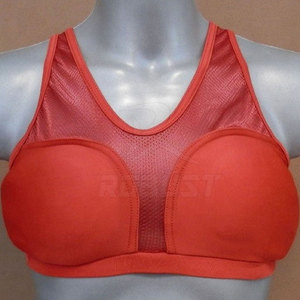 Protector de Pecho para Mujer, Material EVA, Transpirable, Ajustable, Diseño Ligero para Artes Marciales y Boxeo - Product Image 2