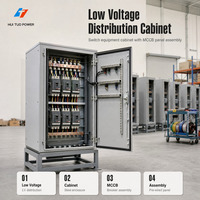 Armoire de distribution électrique basse tension, équipement de commutation électrique, assemblage de panneau MCCB