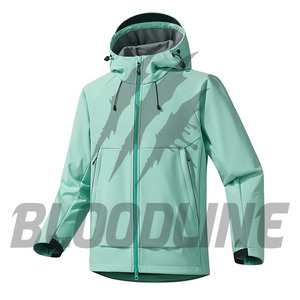 Men <b>Lime</b> <b>Green</b> Full Sleeve Waterproof <b>Jacket</b> With Lightning Print Hooded Design Winter Outdoor Wear - Product Image 6