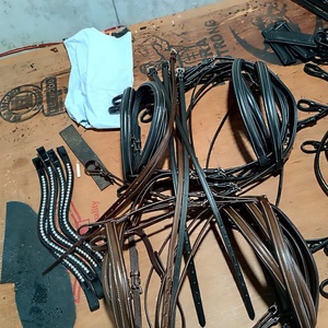 บังเหียนหนังสไตล์อังกฤษบุนิ่มมากทนทานใช้งานได้ดีเยี่ยมจากผู้ผลิตขายส่งทุกขนาด - Product Image 5