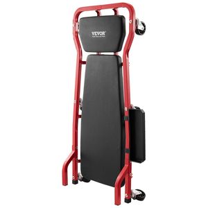 Carrello da Officina da 44 Pollici con Capacità di 300 Libbre, Poggiatesta Imbottito Regolabile e 6 Ruote per Meccanici e Garage - Product Image 1