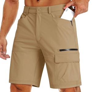 Pantalones Cortos Chino para Hombre, Corte Slim Fit, Casuales, de Algodón Elástico, para Viajes, Aire Libre, Oficina y Uso Diario - Product Image 1