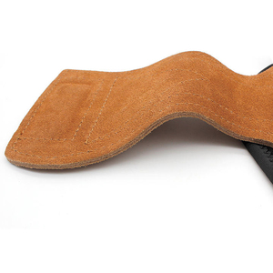 Poignées de musculation en daim sans perforation personnalisées, étiquette privée, poignées de gym en cuir sans doigts, vente en gros - Product Image 5