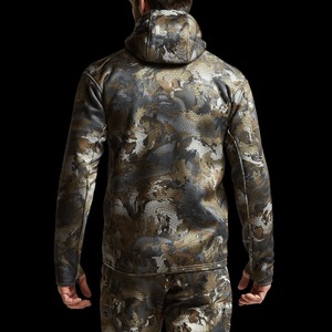 Professional Water Resistant Hunting <b>Jacket</b> Clothes | Quiet Fabric <b>Camo</b> Fleece Hunting <b>Jacket</b> - Product Image 1