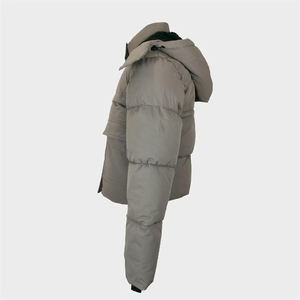 Chaqueta Acolchada con Capucha de Primera Calidad para Hombre, Invierno, Exterior, Logotipo Personalizado, Manga Larga - Product Image 2