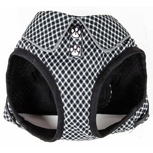 Checkerwag Reversible Breathable Adjustable <b>Dog</b> <b>Harness</b> with Buttoned Mesh Checkered Design Pet <b>Harnesses</b> Category - Product Image 2