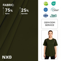 Tela Premium para Ropa Deportiva, 75% Nailon, 25% Elastano, para Camisetas de Running, Elástica en 4 Direcciones, Acabado Personalizado, 160GSM