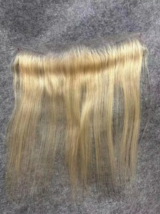 Cabello humano liso de alta calidad con encaje frontal transparente, ligero y transpirable para mujeres, disponible para la venta. - Product Image 4