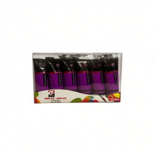 Pintura Acrílica Fluorescente Violeta de Alta Calidad - Product Image 1