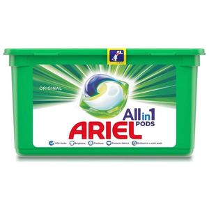 Cápsulas de detergente para ropa Ariel 3 en 1 originales, proveedor mayorista de detergente para ropa de limpieza profunda - Product Image 1