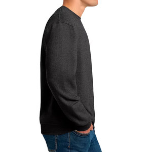 Sweat-shirt à col rond moderne pour homme, style hip-hop streetwear, pull en molleton uni, vêtement urbain haut de gamme - Product Image 2