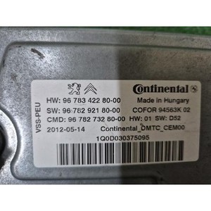 Módulo de Almacenamiento de Energía Stop & Start 508 2010-2014 Usado OEM 9678342280 - Product Image 6