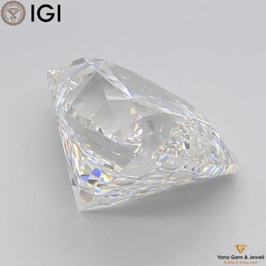 Crea tu anillo de ensueño con diamante cultivado en laboratorio CVD de 4.00 CT, corte corazón, color E, claridad VVS2, certificado IGI, para un look real. - Product Image 6