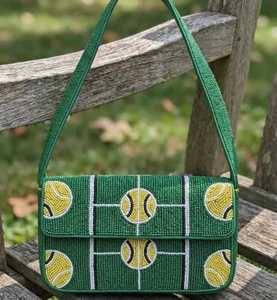 Sac de soirée perlé haut de gamme pour femme avec des embellissements artisanaux complexes et un design sophistiqué pour les mariages - Product Image 6