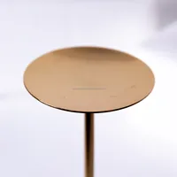 Support de bougie en résine géométrique de style nordique, fait à la main, noir, blanc, or, avec revêtement en poudre, pour mariage, Noël, décoration de la maison