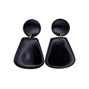 Pendientes de Resina Bordados a Mano, Joyería de Moda de Acero Inoxidable para Mujeres y Niñas, Estilo Clásico para Bodas, Alta Calidad - Product Image 2