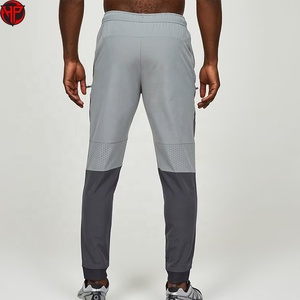 Custom logo High Quality Splicing Work Casual Pants Mesh Straight <b>String</b> Pants Puff Printing Custom Sweatpants Men Nylon Pant - Product Image 4