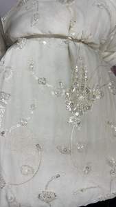 Tela Brillante No Tejida de Primera Calidad con Textura Suave y Brillo Elegante para Vestidos, Kurtis, Saris, Bodas y Accesorios - Product Image 4